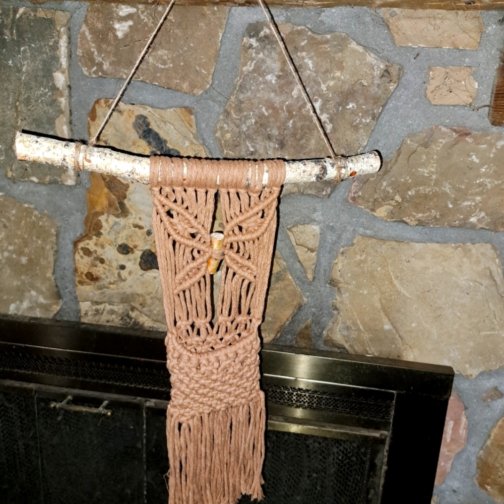 Macrame Butterfly Wall Hanging